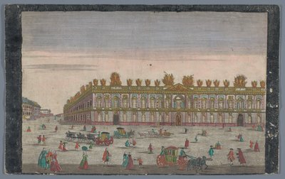 ベルリンの兵器庫の名前 ロイヤルの展望 アーセナル、Cron.Prinzl に対して。 ベルリンの宮殿 作： Georg Balthasar Probst (possibly)