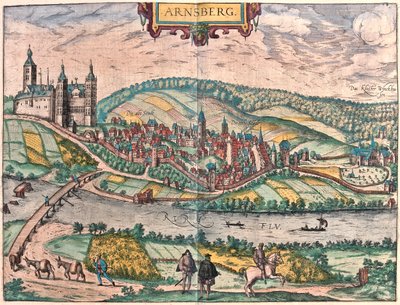 ゲオルク・ブラウン著『Civitates Orbis Terrarum』（ケルン、1617年）所収。 作： Georg Braun