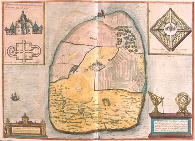 デンマーク - ゲオルク・ブラウン著『Civitates Orbis Terrarum』（ケルン、1617年）所収 作： Georg Braun