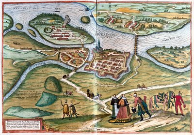 ハンガリーのギョール - ゲオルク・ブラウン著『Civitates Orbis Terrarum』（ケルン、1617年）所収 作： ジョージ・ブラウン