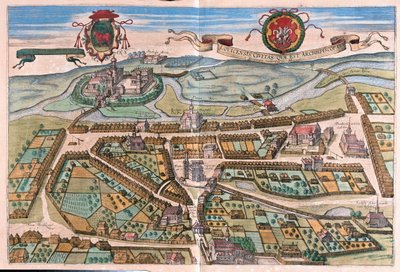 ポーランドのローヴィチ - ゲオルク・ブラウン著「Civitates Orbis Terrarum」ケルン1617年所収 作： Georg Braun