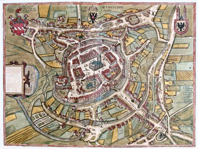 ポーランドのスウィエボジン - ゲオルク・ブラウン著『Civitates Orbis Terrarum』（ケルン、1617年）所収 作： Georg Braun