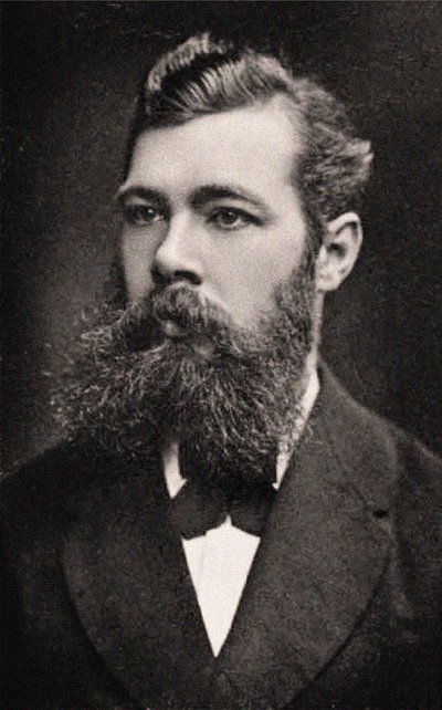 ヘルマン・フォン・アイヘリング、1875年頃（写真 作： Georg Brokesch