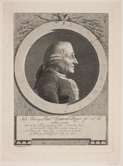 外科医 C. F. ライザー 作： Georg Christian Schule
