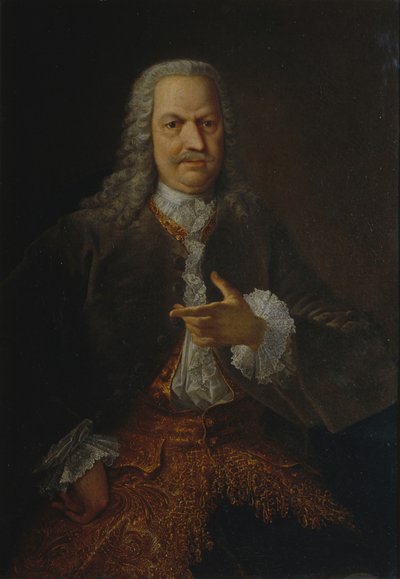 1745年以前のAkinfiy Nikitich Demidov 16781745の肖像 作： Georg Christoph Grooth