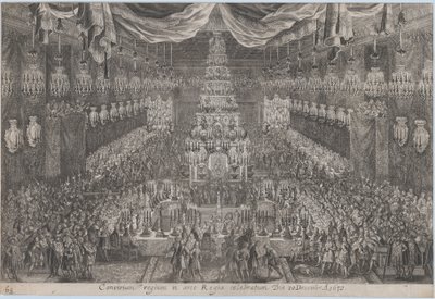 チャールズ 11 世の戴冠式、ストックホルム 作： Georg Christoph II Eimmart
