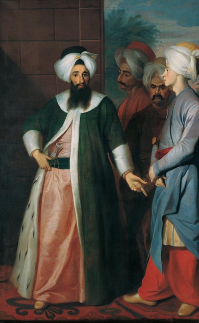 KozbekçiMustafaAğaと彼のレティヌエ 作： Georg Engelhard Schröder