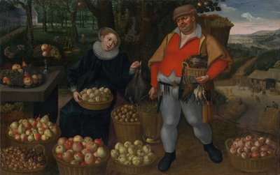 秋の寓話、1593年。 作： Georg Flegel