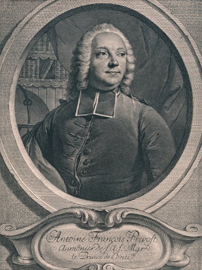 アントワーヌフランソワプレヴォスト、1745年。 作： Georg Friedrich Schmidt