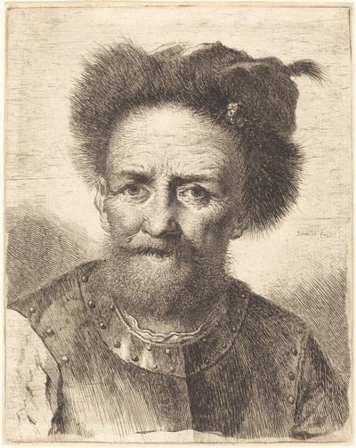 古い兵士 作： Georg Friedrich Schmidt