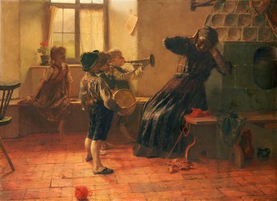 ザ・コンサート（油彩・キャンバス 作： Georg Jakobides