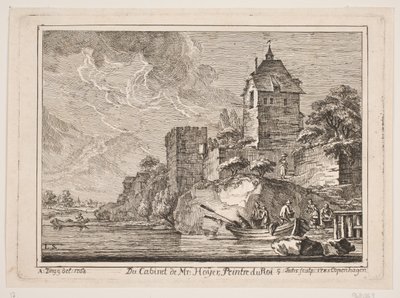 古い城 作： Georg Mathias Fuchs