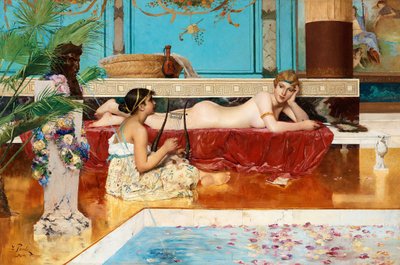 ローマ浴場、1882 作： Georg Pauli