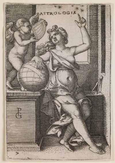 シリーズ「リベラルアーツ」より占星術師 作： Georg Pencz