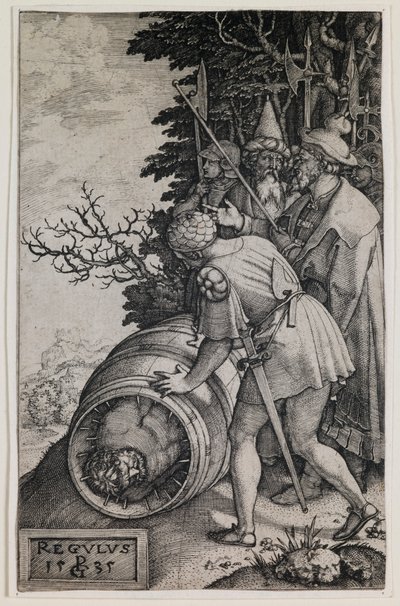 アティラス・レグルス 作： Georg Pencz