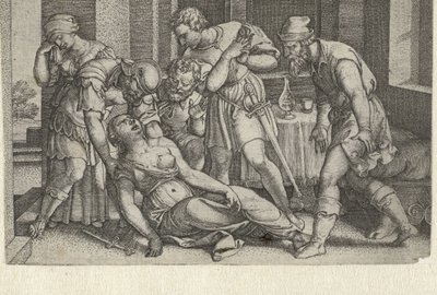 瀕死のルクレティアとコラティヌスとブルータス 初期ローマ史の物語 (シリーズ タイトル) 作： Georg Pencz
