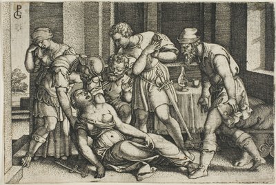 ルクレティアの死 作： Georg Pencz