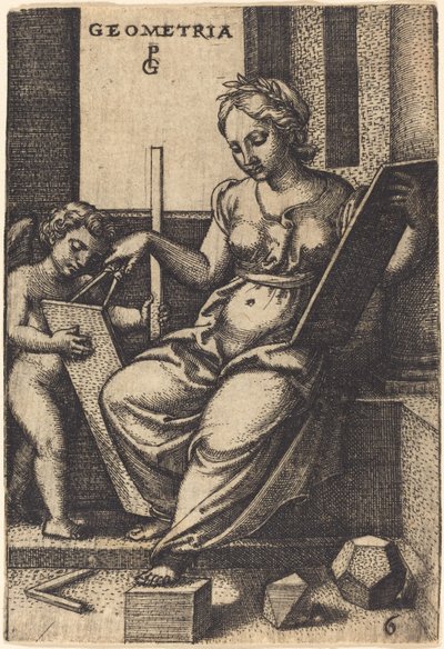 ジオメトリ 作： Georg Pencz
