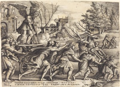 時の勝利 作： Georg Pencz