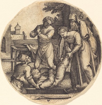 死者を葬る 作： Georg Pencz