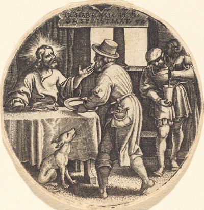 飢えた人々を養うために 作： Georg Pencz