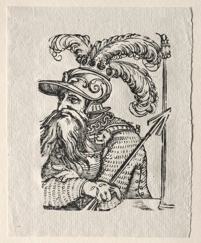 旧約聖書の暴君：エイハブ 作： Georg Pencz