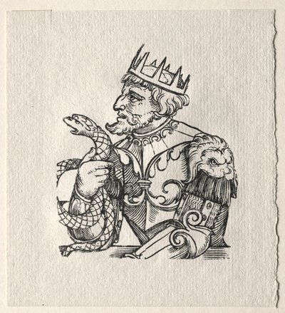 旧約聖書の暴君：アンティオコス 作： Georg Pencz