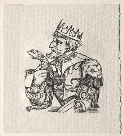 旧約の暴君：アンティオコス。 作： Georg Pencz