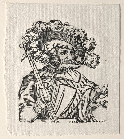 旧約聖書の暴君：ホロフェルネス 作： Georg Pencz