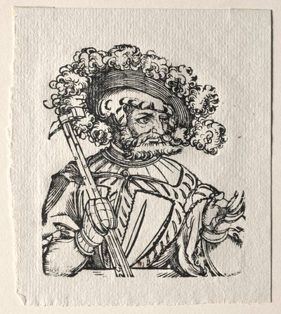 旧約の暴君：ホロフェルネス。 作： Georg Pencz