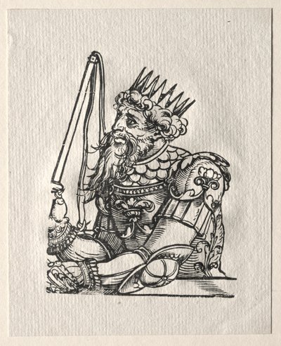 旧約聖書の暴君: ネブカドネザル 作： Georg Pencz