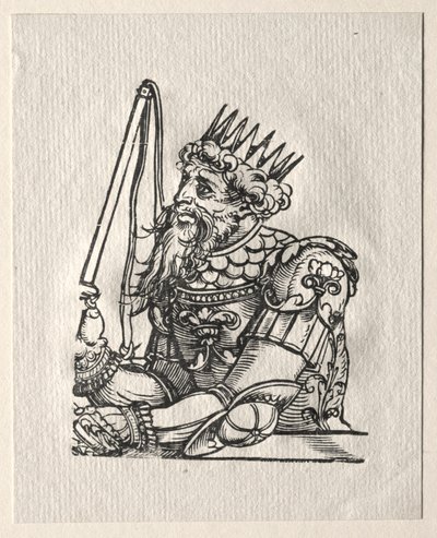 旧約の暴君：ネブカドネザル。 作： Georg Pencz