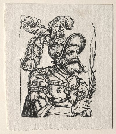 旧約の暴君：サウル。 作： Georg Pencz