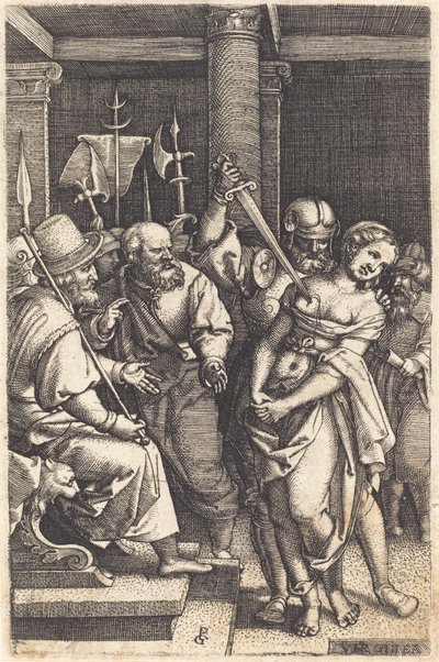 娘を殺すヴァージニアス 作： Georg Pencz