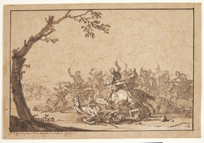 馬術フェンシング 作： Georg Philipp Rugendas