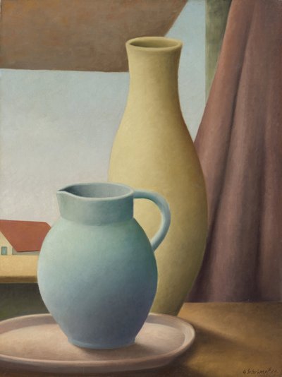 静物 作： Georg Schrimpf