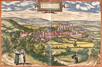 フランス、ブラモン 作： Georg and Hogenberg Franz (1535 90) Braun