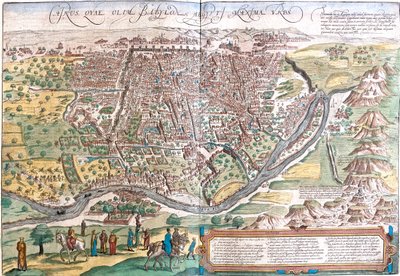 エジプト、カイロ 作： Georg and Hogenberg Franz (1535 90) Braun