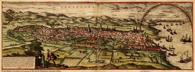 カタロン・タウン 作： Georg and Hogenberg Franz (1535 90) Braun