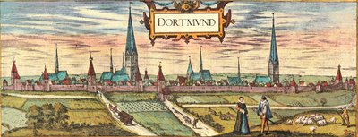 ドルトムント 作： Georg and Hogenberg Franz (1535 90) Braun
