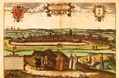 ポーランド、グダニスク 作： Georg and Hogenberg Franz (1535 90) Braun