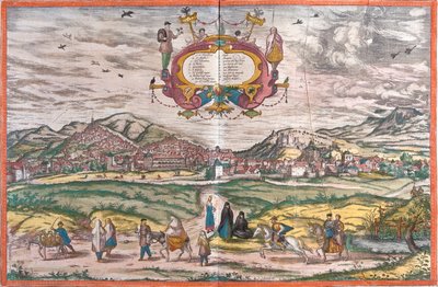 スペイン、グラナダ 作： Georg and Hogenberg Franz (1535 90) Braun