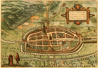 ドイツ、カルカル 作： Georg and Hogenberg Franz (1535 90) Braun