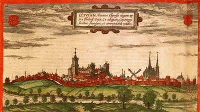 ドイツ、クレーヴェ 作： Georg and Hogenberg Franz (1535 90) Braun