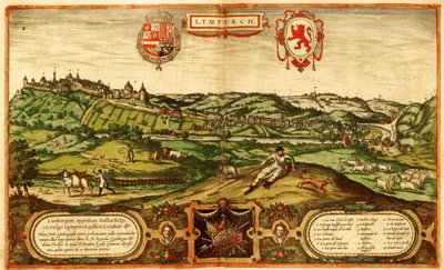 オランダ、リンブール 作： Georg and Hogenberg Franz (1535 90) Braun
