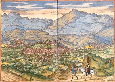 スペイン、ロハ 作： Georg and Hogenberg Franz (1535 90) Braun
