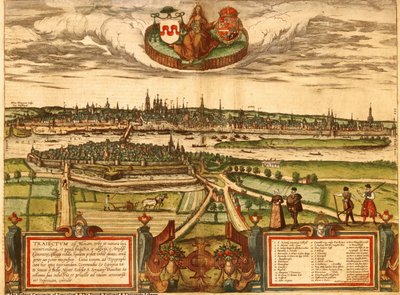 オランダ、マーストリヒト 作： Georg and Hogenberg Franz (1535 90) Braun