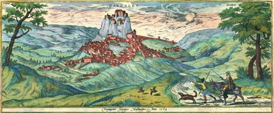 マラガ・タウン 作： Georg and Hogenberg Franz (1535 90) Braun