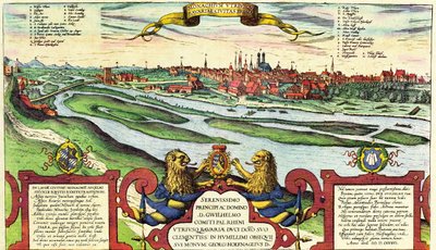 ドイツ、ミュンヘン 作： Georg and Hogenberg Franz (1535 90) Braun