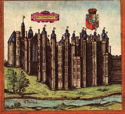 イギリス、リッチモンド 作： Georg and Hogenberg Franz (1535 90) Braun